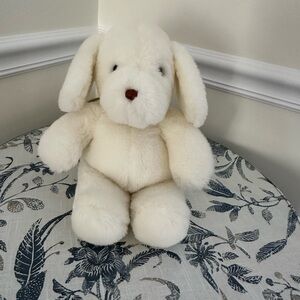 Vintage 1985 Gund Tender Puppy  Plush Toy